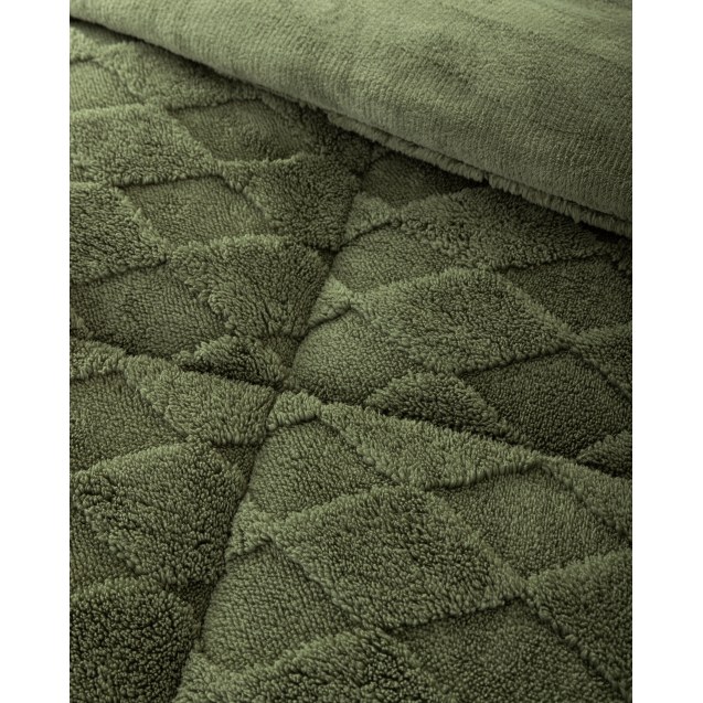 Κουβερτοπάπλωμα Ημίδιπλο Nima Snug Dark Green...