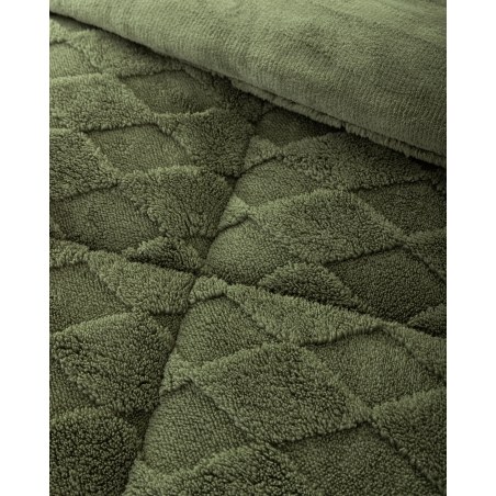 Κουβερτοπάπλωμα Ημίδιπλο Nima Snug Dark Green 180x240