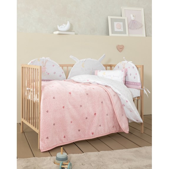 Κουβέρτα Βελουτέ Αγκαλιάς Nima Sweetheart 80x110