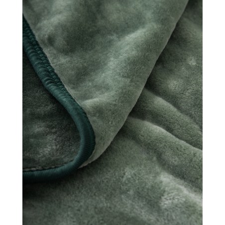 Κουβέρτα Βελουτέ Υπέρδιπλη Nima Forest Green 220x240