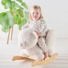 Κουνιστό LAPIDOU αρκουδάκι Teddy εκρού N544078
