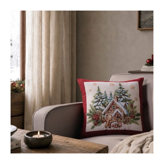 Μαξιλαροθήκη Teoran Frimel - 45x45cm με γέμιση