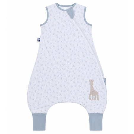 Υπνόσακος BabyBliss Σόφι Καμηλοπάρδαλη BlissJump Ποδαράκι 2.5tog Οργανικό Βαμβάκι Leaves Ciel 6-18Μηνών BLISS-JMP-S019