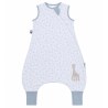 Υπνόσακος BabyBliss Σόφι Καμηλοπάρδαλη BlissJump Ποδαράκι 2.5tog Οργανικό Βαμβάκι Leaves Ciel 6-18Μηνών BLISS-JMP-S019