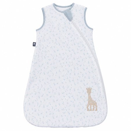 Υπνόσακος BabyBliss Σόφι Καμηλοπάρδαλη BlissSac 2.5tog Οργανικό Βαμβάκι "Leaves Ciel" 0-6 Μηνών BLISS-SAC-S019