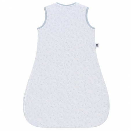Υπνόσακος BabyBliss Σόφι Καμηλοπάρδαλη BlissSac 2.5tog Οργανικό Βαμβάκι "Leaves Ciel" 0-6 Μηνών BLISS-SAC-S019
