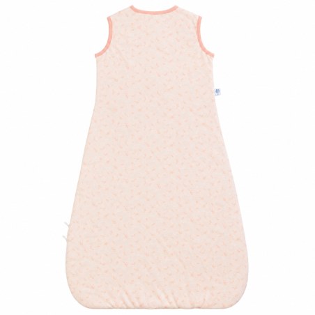 Υπνόσακος BabyBliss Σόφι Καμηλοπάρδαλη BlissSac 2.5tog Οργανικό Βαμβάκι "Leaves Pink" 0-6 Μηνών BLISS-SAC-S025