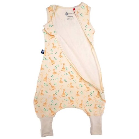Υπνόσακος BabyBliss Σόφι Καμηλοπάρδαλη BlissJump Ποδαράκι 2.5tog Οργανικό Βαμβάκι Vanilla 6-18Μηνών BLISS-JMP-S013