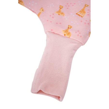 Υπνόσακος BabyBliss Σόφι Καμηλοπάρδαλη BlissJump Ποδαράκι 2.5tog Οργανικό Βαμβάκι Pink 6-18Μηνών BLISS-JMP-S007