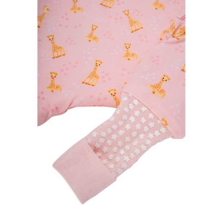 Υπνόσακος BabyBliss Σόφι Καμηλοπάρδαλη BlissJump Ποδαράκι 2.5tog Οργανικό Βαμβάκι Pink 6-18Μηνών BLISS-JMP-S007