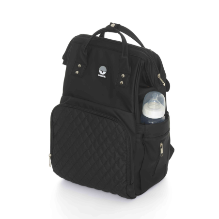 Τσάντα Αλλαξιέρα Backpack Dooky Μαύρη (Διαθέτει Ματ Αλλαγής Πάνας) 15L DK-5128208