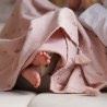 Βρεφική Κουβέρτα Μουσελίνας BabyOno Ροζ 100% Βαμβάκι BN1566/01