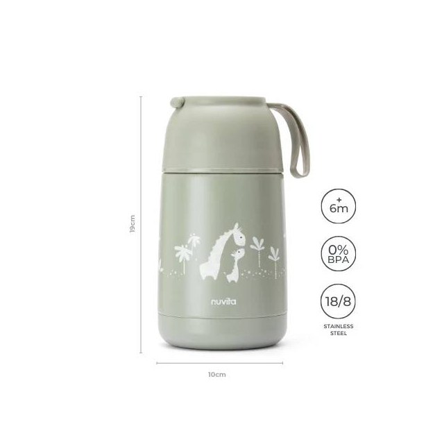 Θερμικό Χαλύβδινο Δοχείο Τροφίμων 620ml Nuvita...