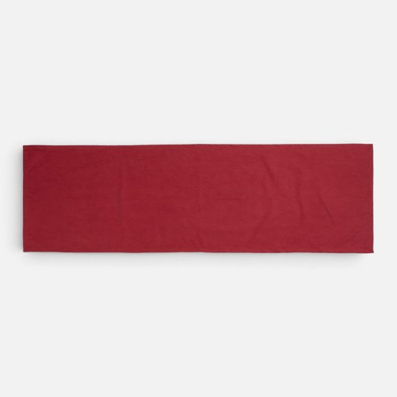Χριστουγεννιάτικη Τραβέρσα Nef-Nef Blizzard Bordo 50x160
