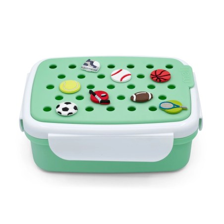 Φαγητοδοχείο Με Charms Melii Bento Πράσινο 880ml