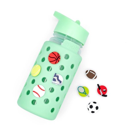 Παγούρι Με Charms Melii Πράσινο 450ml