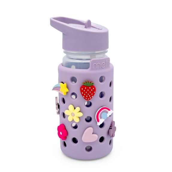 Παγούρι Με Charms Melii Μωβ 450ml