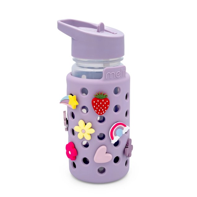 Παγούρι Με Charms Melii Μωβ 450ml