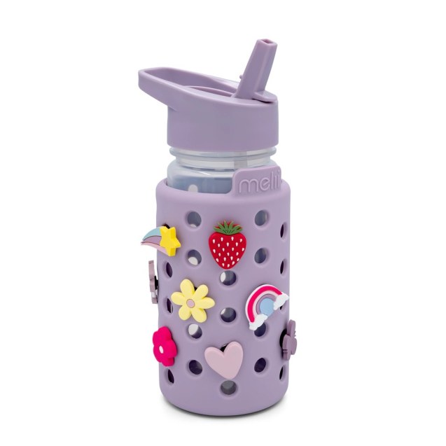 Παγούρι Με Charms Melii Μωβ 450ml