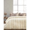 Κουβερτοπάπλωμα Υπέρδιπλο Palamaiki Kely Ivory 220x240
