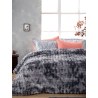 Κουβερτοπάπλωμα Υπέρδιπλο Palamaiki Roza Grey 220x240