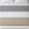 Κουβερτα Πικε Sanforized Υπερδιπλη 225Χ240 Adam Home (260Gsm) - Grey