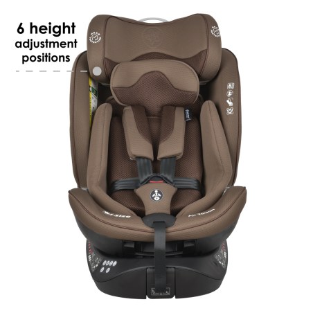 Παιδικό Κάθισμα Αυτοκινήτου Bebe Stars Air Touch i-Size 360° (40-150 cm) Coffee 925-182