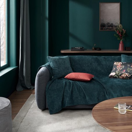 Ριχτάρι Τετραθέσιου Gofis Home Nimbus 20-07-447-4/18 Deep Ocean Blue 180x350