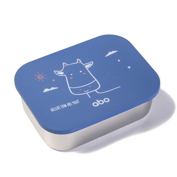 ΑΒΟ Ανοξειδωτο Φαγητοδοχειο Με Χωρισμα 1200Ml Hello! Cow...
