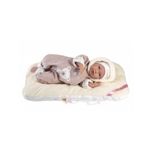 Κούκλα Newborn Κορίτσι 40 cm με Φόρμα και Γλυκό...