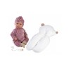 Κούκλα Newborn 40 cm με Βελούδινη Φόρμα σε Dusty Ροζ Llorens Dolls LIO-74118