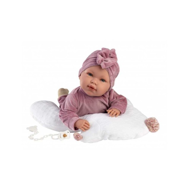 Κούκλα Newborn 40 cm με Βελούδινη Φόρμα σε...