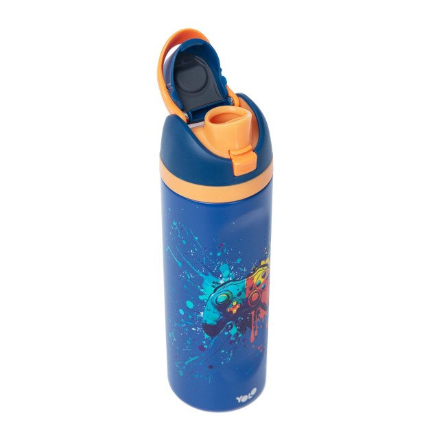 Μεταλλικό Θερμός 2 σε 1 Blue Gaming YOLO 700ml