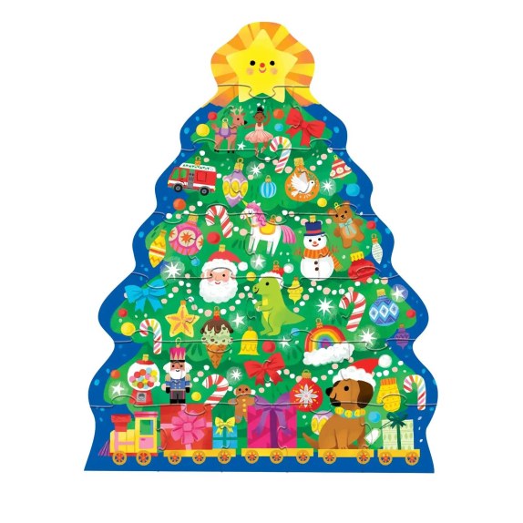 Χριστουγεννιάτικο Παζλ Δαπέδου Christmas Tree 24 Τεμαχίων...