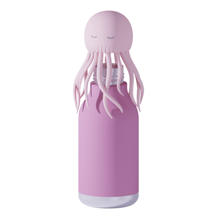 Παιδικό Ισοθερμικό Παγούρι Bestie Jelly Fish Asobu 460 ml