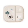 Δίσκος Με Χωρίσματα Done By Deer Πλαστικός Tiny Farm Sand BR79545