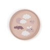 Πιάτο Done By Deer Πλαστικό Με Αντιολισθιτική Βάση Happy Clouds Powder
