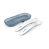 Μαχαιροπήρουνα Ταξιδιού με Θήκη Easy Eating 8477 Nuvita NU-PPPL0208 POWDER BLUE