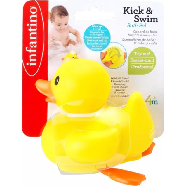 Παιχνιδάκι Μπάνιου Κουρδιστό Duck B-305079-03