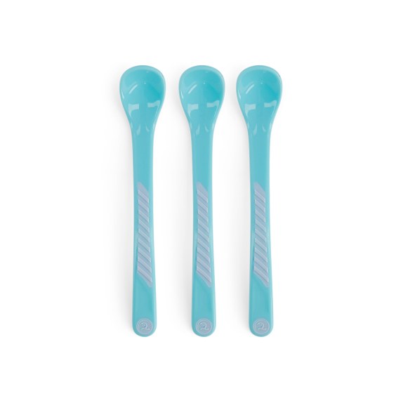 Twistshake 3x Κουταλάκια Ταΐσματος 4+ Μηνών Pastel Blue