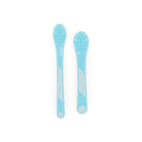 Twistshake 2x Κουταλάκια Ταΐσματος 4+ Μηνών Pastel Blue